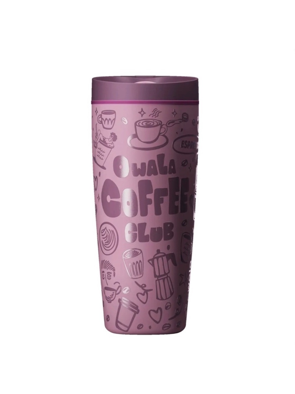 OWALA Free Sip Coffee Tumbler “Morning Rush”